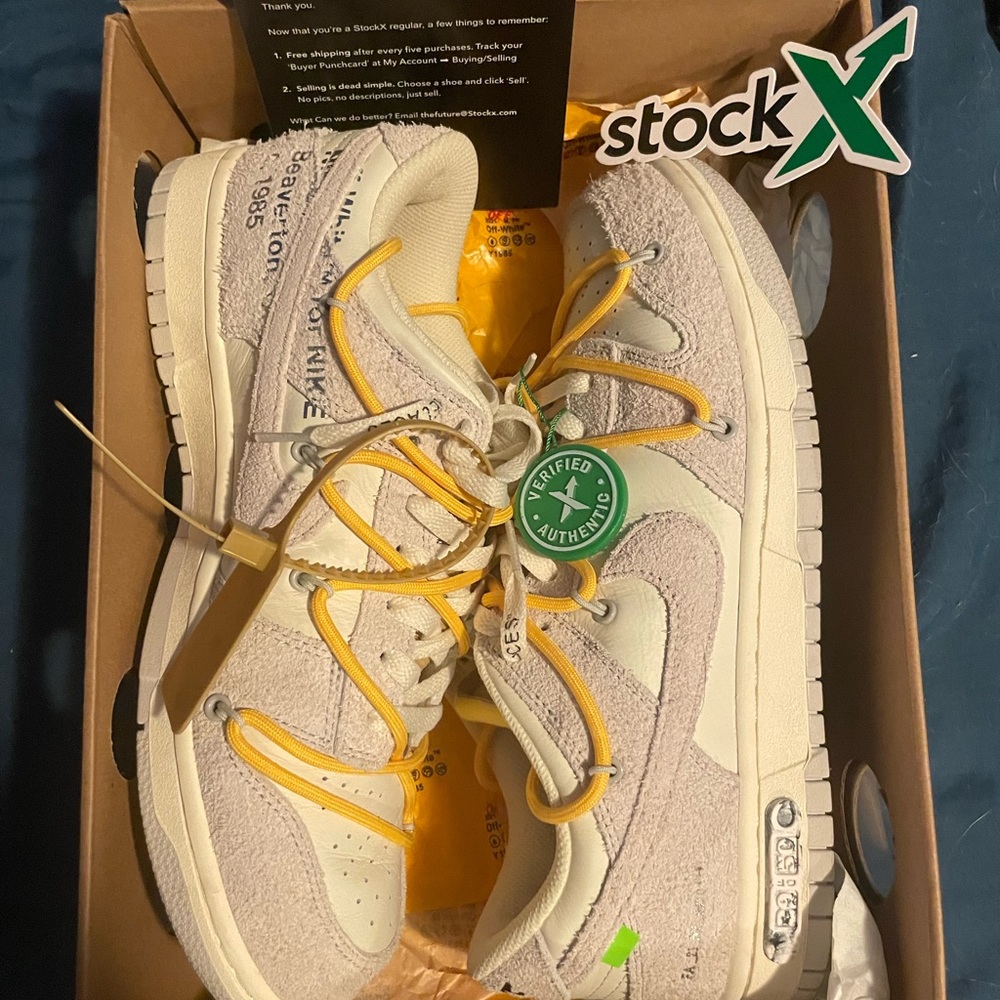 Nike Dunk Low Off White Lot 39